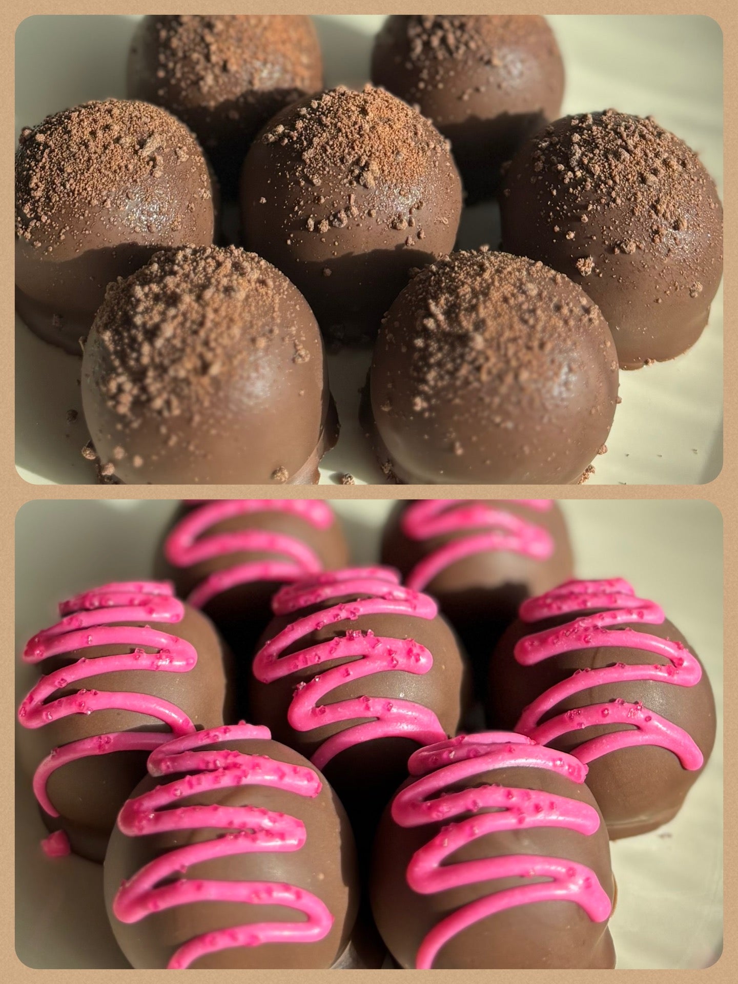 Mixed Dozen (Chocolate Decadence & Chocolate covered Strawberry)